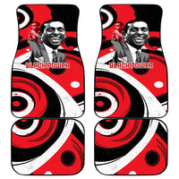 Stokely Carmichael Car Mats Abstract Design Black Power Text Civil Rights Activist - Wonder Print Shop