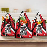 Stokely Carmichael Grocery Bag Abstract Design Black Power Text Civil Rights Activist - Wonder Print Shop