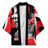Stokely Carmichael Kimono Abstract Design Black Power Text Civil Rights Activist - Wonder Print Shop