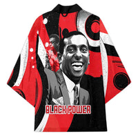 Stokely Carmichael Kimono Abstract Design Black Power Text Civil Rights Activist - Wonder Print Shop