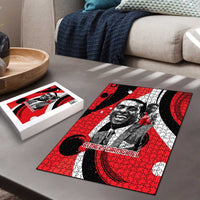 Stokely Carmichael Puzzle Abstract Design Black Power Text Civil Rights Activist - Wonder Print Shop