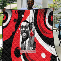 Stokely Carmichael Quilt Abstract Design Black Power Text Civil Rights Activist - Wonder Print Shop