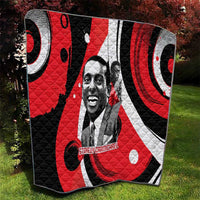 Stokely Carmichael Quilt Abstract Design Black Power Text Civil Rights Activist - Wonder Print Shop