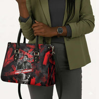 Stokely Carmichael Leather Bag Graphic Design Black Power Quote Powerful Speech Civil Rights - Wonder Print Shop