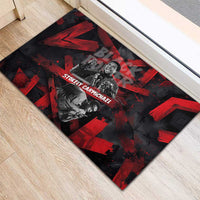 Stokely Carmichael Rubber Doormat Graphic Design Black Power Quote Powerful Speech Civil Rights - Wonder Print Shop