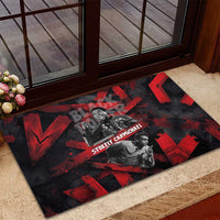 Stokely Carmichael Rubber Doormat Graphic Design Black Power Quote Powerful Speech Civil Rights - Wonder Print Shop