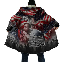 Stokely Carmichael Cloak American Flag Background Black Power Quote Civil Rights Leader Powerful Speech - Wonder Print Shop