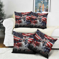 Stokely Carmichael Pillow Cover American Flag Background Black Power Quote Civil Rights Leader Powerful Speech - Wonder Print Shop