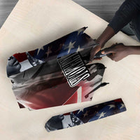 Stokely Carmichael Umbrella American Flag Background Black Power Quote Civil Rights Leader Powerful Speech - Wonder Print Shop