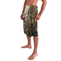 Personalized Born to Hunt Lavalava Deer Hunting Lacing Detail and Camo Traditional