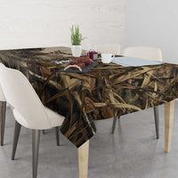 Personalized Born to Hunt Tablecloth Deer Hunting Lacing Detail and Camo Traditional