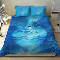 Slovenia Sport Bedding Set Alpine-Inspired Design with National Crest