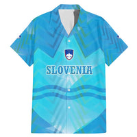 Slovenia Sport Family Matching Mermaid Dress and Hawaiian Shirt Alpine-Inspired Design with National Crest