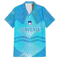 Slovenia Sport Family Matching Puletasi and Hawaiian Shirt Alpine-Inspired Design with National Crest