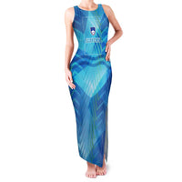 Slovenia Sport Family Matching Tank Maxi Dress and Hawaiian Shirt Alpine-Inspired Design with National Crest