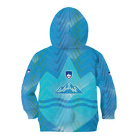 Slovenia Sport Kid Hoodie Alpine-Inspired Design with National Crest