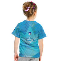 Slovenia Sport Kid T Shirt Alpine-Inspired Design with National Crest