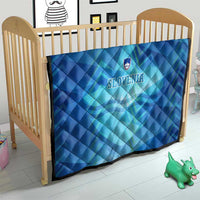 Slovenia Sport Quilt Alpine-Inspired Design with National Crest