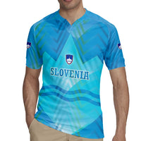 Slovenia Sport Rugby Jersey Alpine-Inspired Design with National Crest