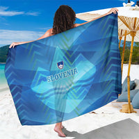 Slovenia Sport Sarong Alpine-Inspired Design with National Crest