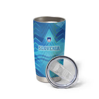 Slovenia Sport Tumbler Cup Alpine-Inspired Design with National Crest