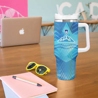 Slovenia Sport Tumbler With Handle Alpine-Inspired Design with National Crest