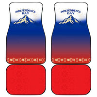 Slovenian Independence Car Mats 1990 Tribute with Dragon Emblem and Alpine Legacy