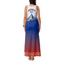 Slovenian Independence Family Matching Tank Maxi Dress and Hawaiian Shirt 1990 Tribute with Dragon Emblem and Alpine Legacy