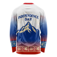 Slovenian Independence Long Sleeve Shirt 1990 Tribute with Dragon Emblem and Alpine Legacy