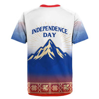 Slovenian Independence Rugby Jersey 1990 Tribute with Dragon Emblem and Alpine Legacy