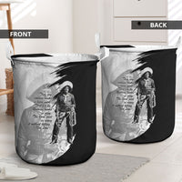 Nat Love Laundry Basket Deadwood Dick Legendary Black Cowboy - Famous Outlaw Quote