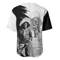 Nat Love Baseball Jersey Deadwood Dick Legendary Black Cowboy - Famous Outlaw Quote