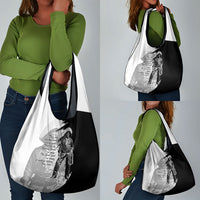Nat Love Grocery Bag Deadwood Dick Legendary Black Cowboy - Famous Outlaw Quote