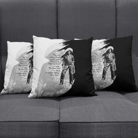 Nat Love Pillow Cover Deadwood Dick Legendary Black Cowboy - Famous Outlaw Quote