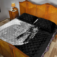 Nat Love Quilt Bed Set Deadwood Dick Legendary Black Cowboy - Famous Outlaw Quote