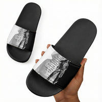 Nat Love Slide Sandals Deadwood Dick Legendary Black Cowboy - Famous Outlaw Quote