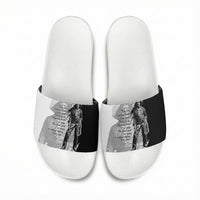 Nat Love Slide Sandals Deadwood Dick Legendary Black Cowboy - Famous Outlaw Quote