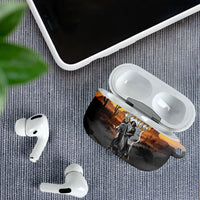 Nat Love Deadwood Dick Legendary Black Cowboy AirPods Case Western Frontier Style With Native Southwest Pattern