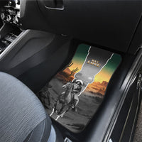 Nat Love Deadwood Dick Legendary Black Cowboy Car Mats Western Frontier Style With Native Southwest Pattern