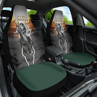 Nat Love Deadwood Dick Legendary Black Cowboy Car Seat Cover Western Frontier Style With Native Southwest Pattern