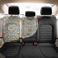 Belgium Back Car Seat Cover with Grand Place Brussels Art Nouveau Floral Spirit