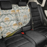 Belgium Back Car Seat Cover with Grand Place Brussels Art Nouveau Floral Spirit