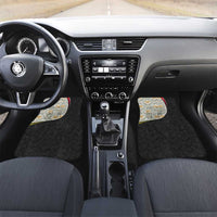 Belgium Car Mats with Grand Place Brussels Art Nouveau Floral Spirit