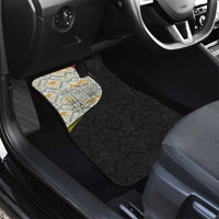 Belgium Car Mats with Grand Place Brussels Art Nouveau Floral Spirit