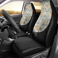 Belgium Car Seat Cover with Grand Place Brussels Art Nouveau Floral Spirit
