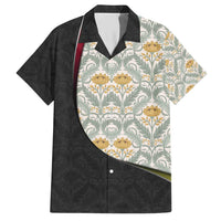 Belgium Hawaiian Shirt with Grand Place Brussels Art Nouveau Floral Spirit