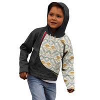 Belgium Kid Hoodie with Grand Place Brussels Art Nouveau Floral Spirit
