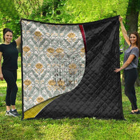 Belgium Quilt with Grand Place Brussels Art Nouveau Floral Spirit