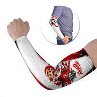 Personalized Turkey Football Grey Wolf Arm Sleeves Turkish Mascot Soccer Ball Burst