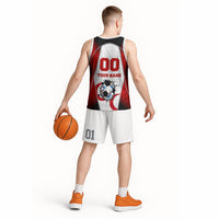 Personalized Turkey Football Grey Wolf Basketball Jersey Turkish Mascot Soccer Ball Burst